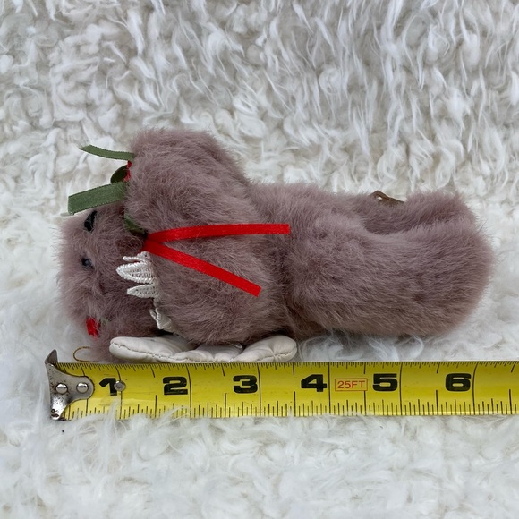 Berkeley Designs Tiny Angel Bear Plush Ornament Stuffed Animal 6” 1996 - Picture 13 of 13
